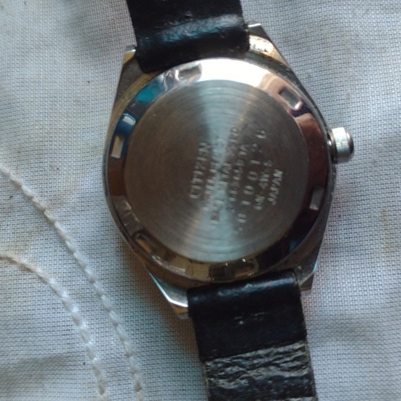 Citizen Automatic Classic Gold and Blue Wearable Watch - Picture 3 of 3